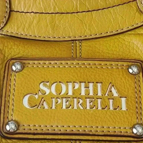 Sophia Caperelli mustard shoulder bag - Picture 4 of 7